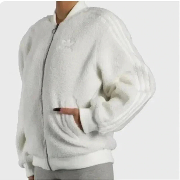 Adidas original Sherpa bomber jacket - Picture 1 of 9